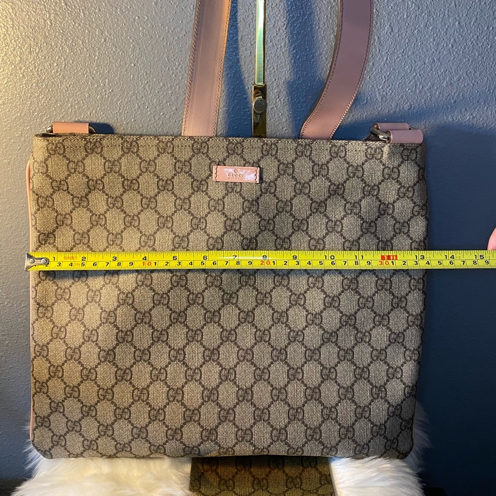🛑SOLD🛑 GUCCI Crossbody bag PVC Leather - Picture 5 of 16